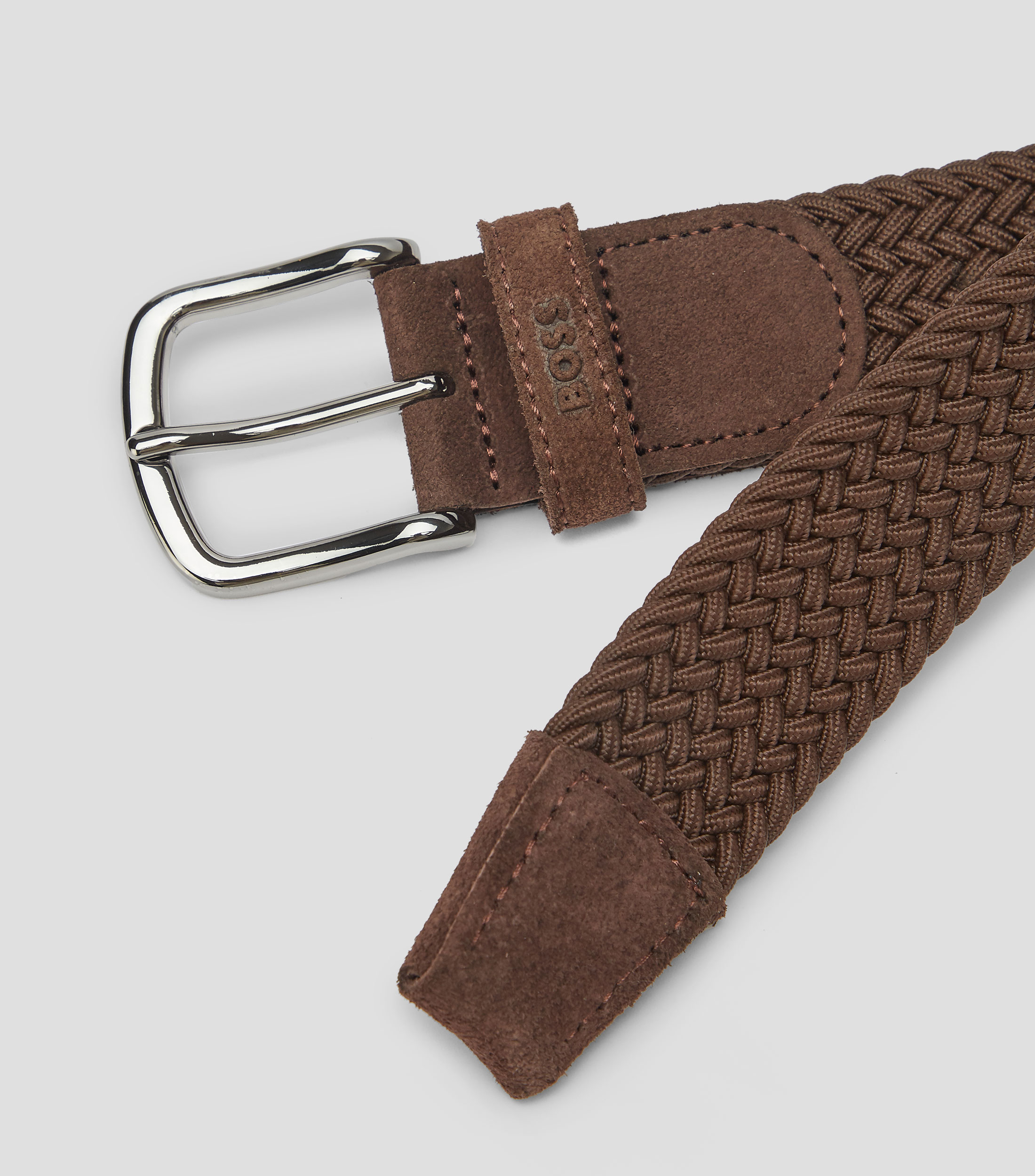 Cinturón en textil casual trenzado Sash Hombre